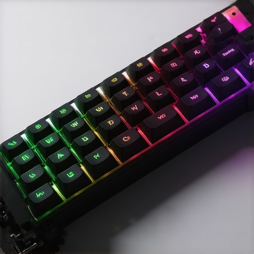 Close-up view of a modern low profile mechanical keyboard highlighting damping and aesthetic design.
