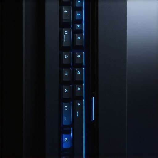 Close-up of a sleek silent mechanical keyboard highlighting ergonomic features and switch customization