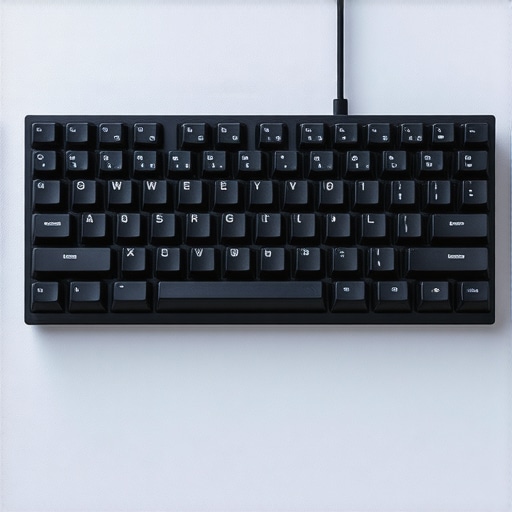 Close-up of a low profile mechanical keyboard showcasing damping materials and sleek finish.