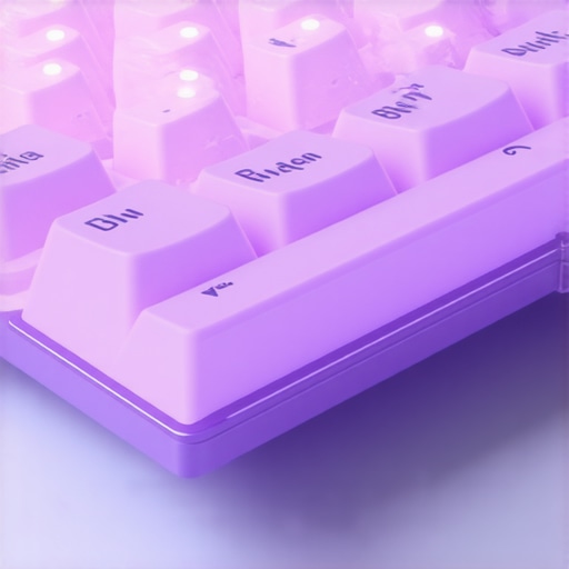 A modern ergonomic mechanical keyboard showcasing adjustable components and adaptive switches