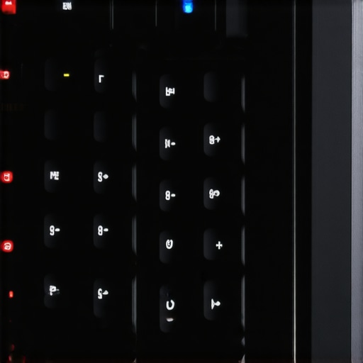 Close-up of a sleek ergonomic mechanical keyboard demonstrating adjustable dampers and sensor units