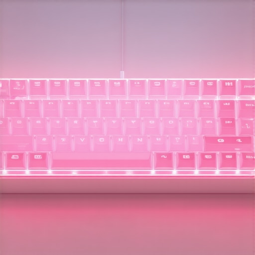 A sleek, advanced ergonomic keyboard with flexible, sensor-embedded surface responding to user interaction.