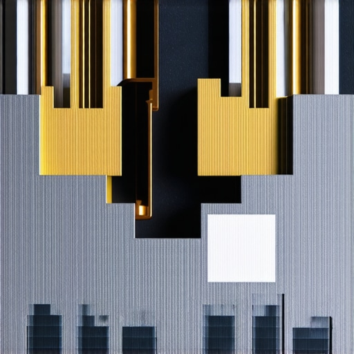 Close-up image of a gold-plated contact in a keyboard socket highlighting material quality and design for longevity