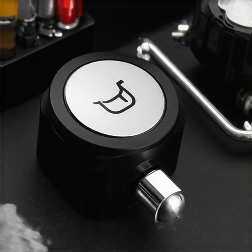 Close-up image of a low-profile silent mechanical switch highlighting damping materials and stem structure.