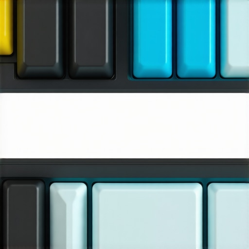High-resolution image of a customizable low profile mechanical keyboard featuring modular switches and ergonomic keys.