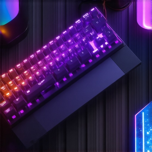 Close-up of low-profile mechanical keyboard with modular switches and ergonomic design elements.
