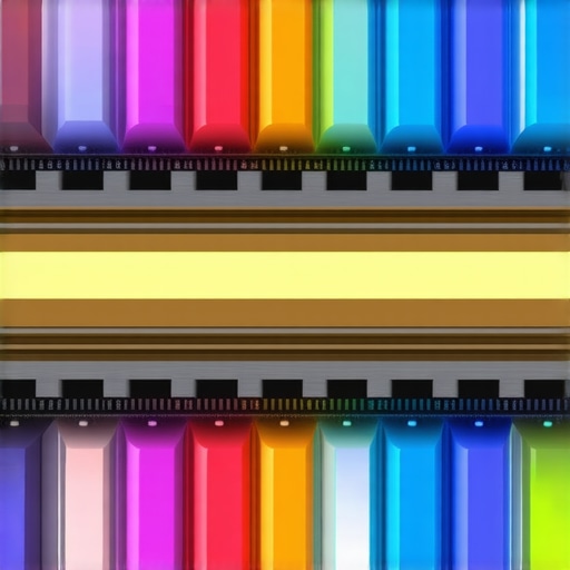Diagram illustrating the layers of damping materials in a low profile computer keyboard