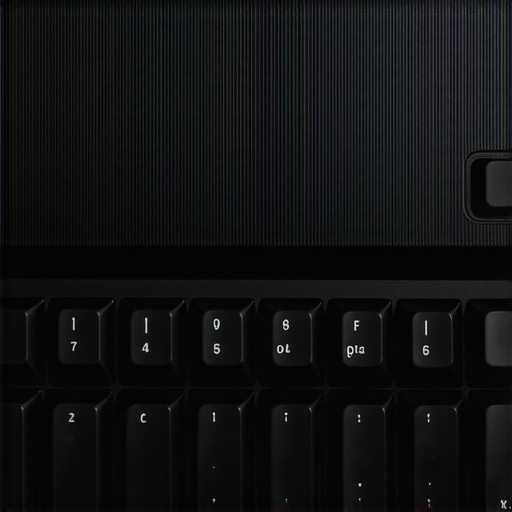 Detailed view of a sophisticated low profile mechanical keyboard highlighting mounting and firmware components