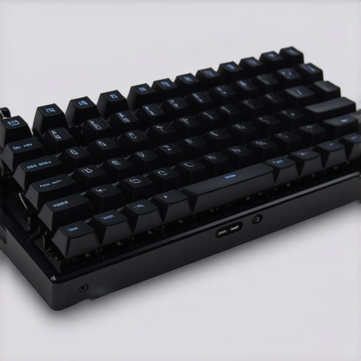 Advanced ergonomic keyboard with biometric and customization features