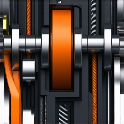 Detailed view of a mechanical keyboard switch featuring advanced damping materials and construction.