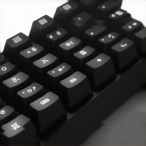 A cutting-edge ergonomic keyboard with integrated sensors and adaptive switches